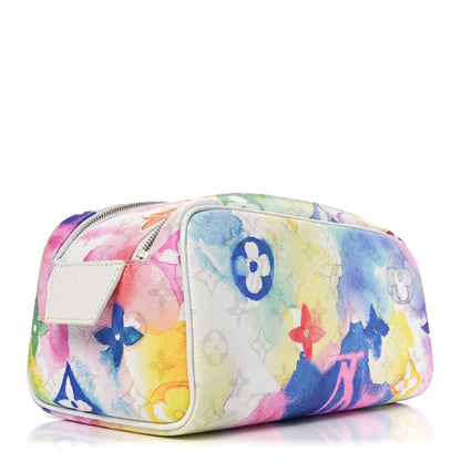 Louis Vuitton Monogram Watercolor Dopp Kit Toilet Pouch Multicolor 3 of 8