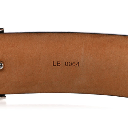 Louis Vuitton Monogram Ceinture Belt Gold Buckle 80 32 4 of 8