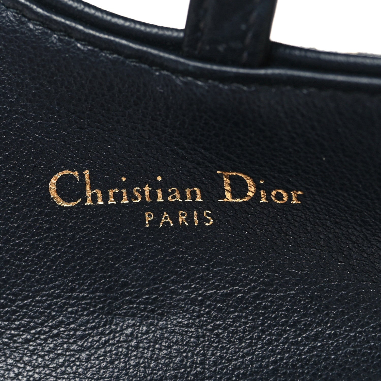 Christian Dior Oblique Nano Saddle Chain Pouch Blue 6 of 10