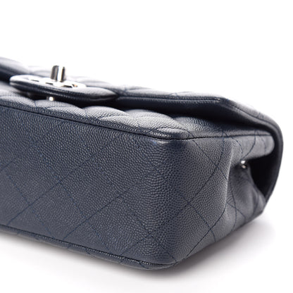 Chanel Caviar Quilted Mini Rectangular Flap Navy 9 of 10