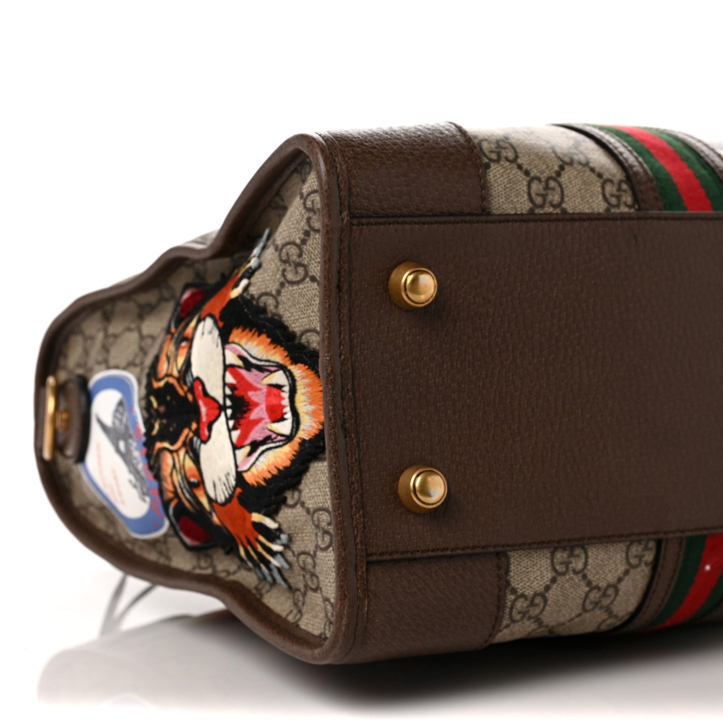 Soft GG Supreme Monogram Courrier Medium Duffle Bag Beige New Acero Multicolor