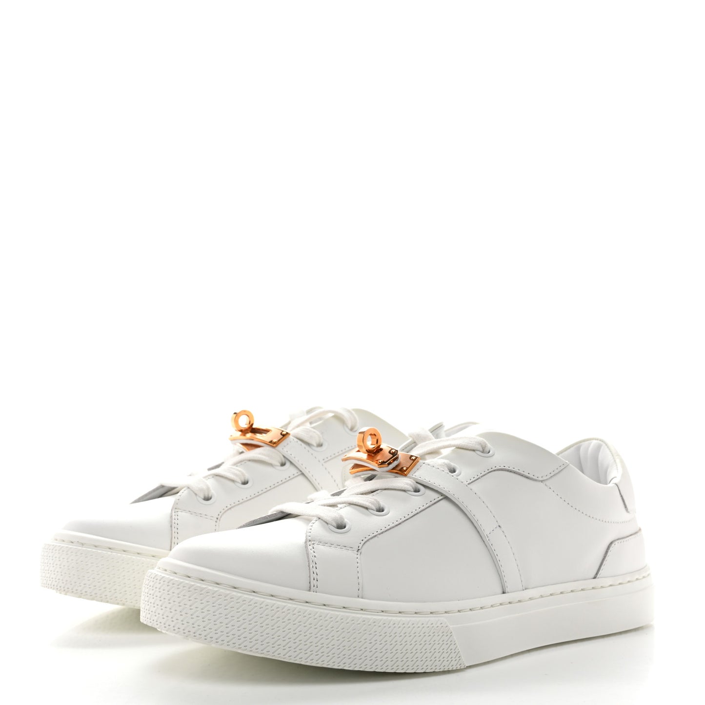 Calfskin Day Sneakers 40 White