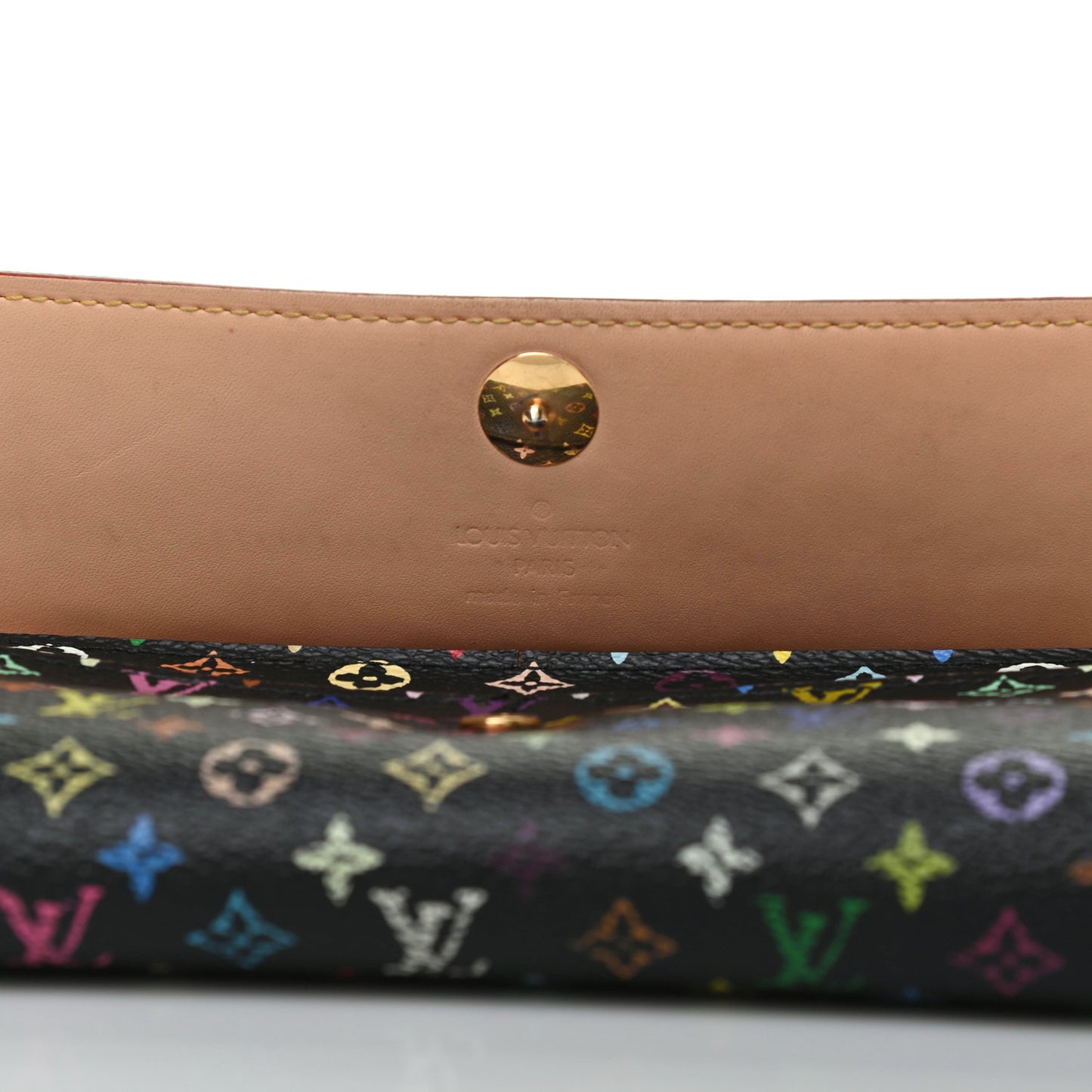 Monogram Multicolor Sarah Wallet Black