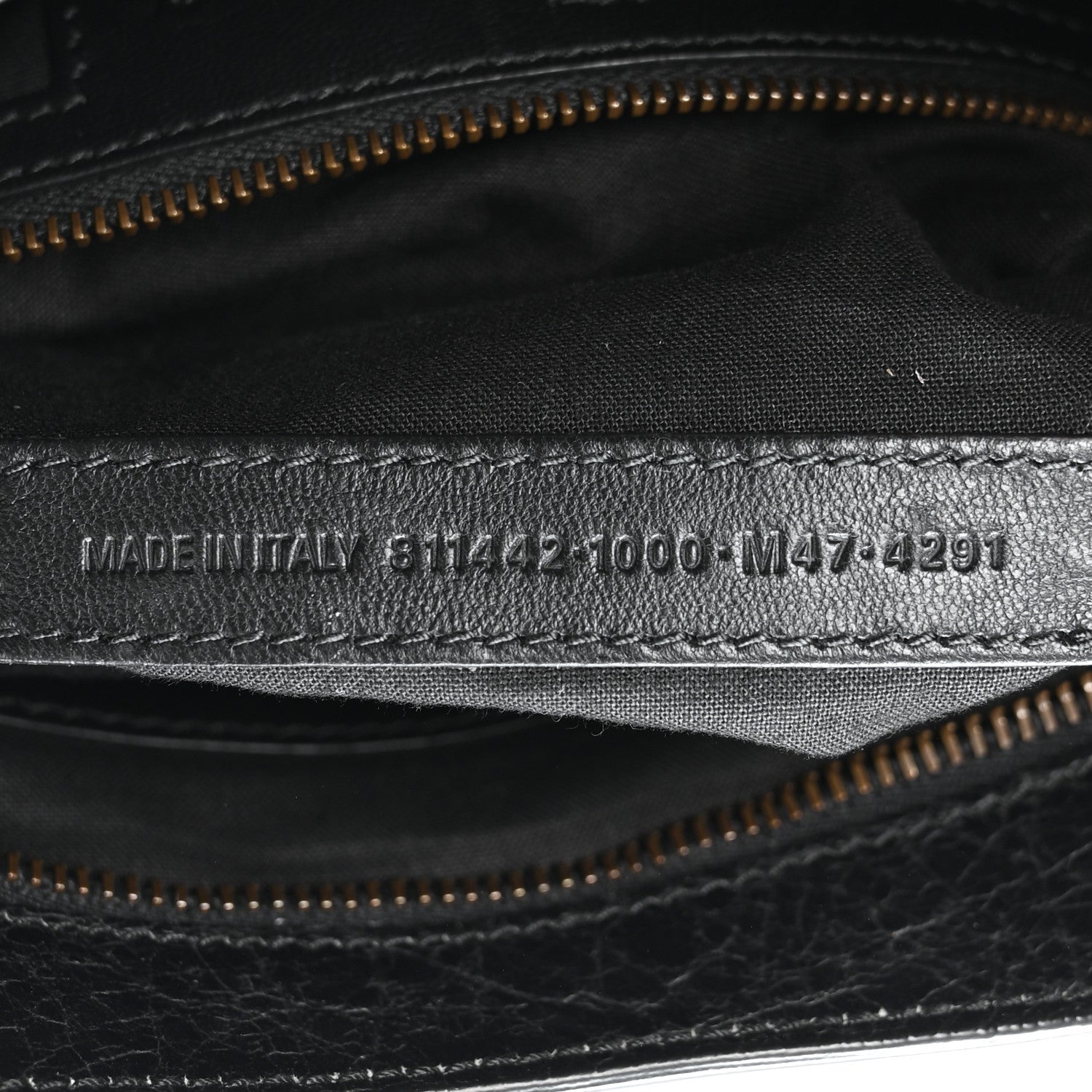 Balenciaga Agneau Arena Classic Hardware Small Le City Black 7 of 11