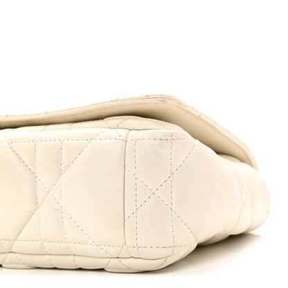 Christian Dior Lambskin Macrocannage Small Dior Caro Bag Ivory 10 of 12
