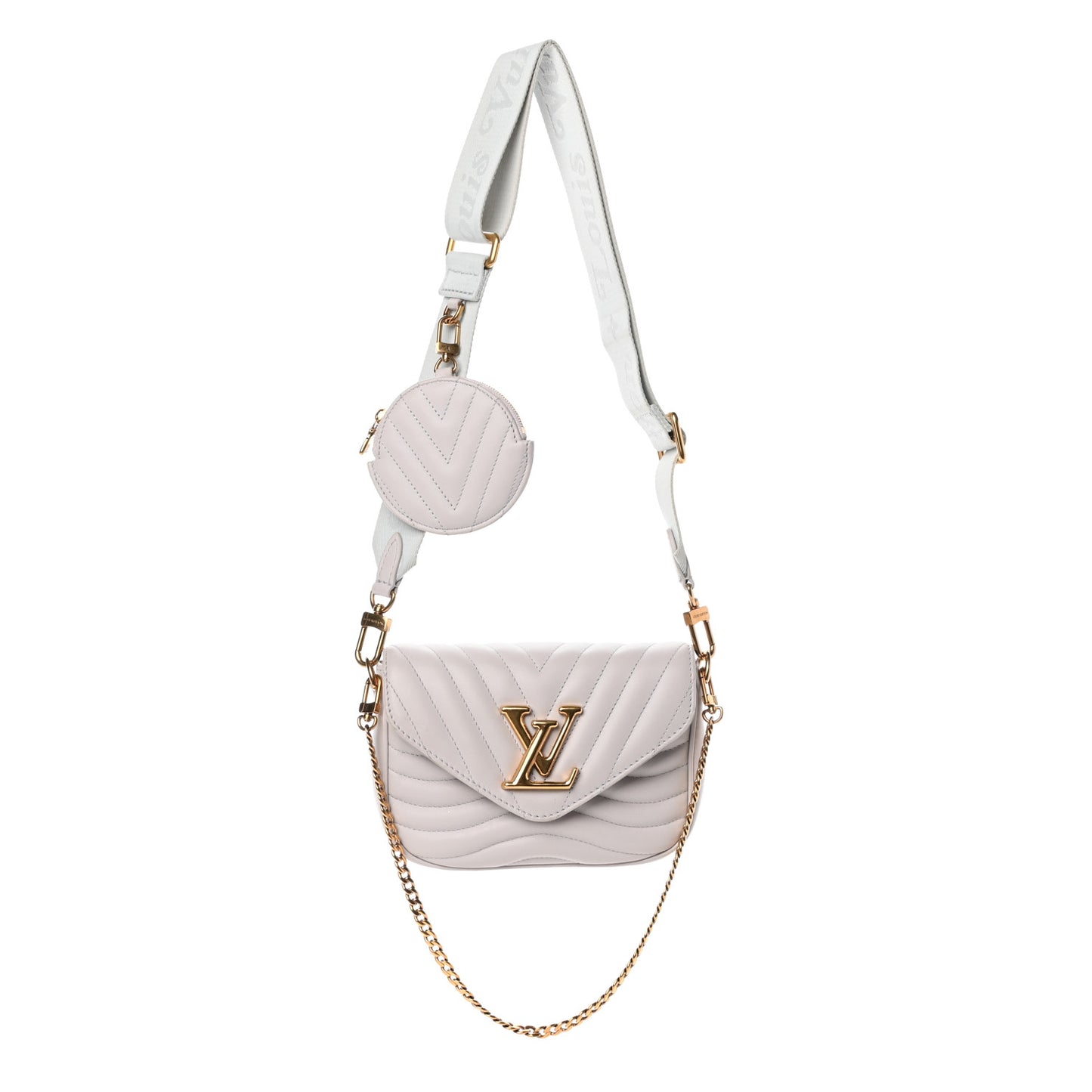 Calfskin New Wave Multi Pochette Brume