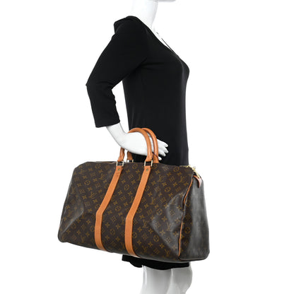 Louis Vuitton Monogram Keepall 45 2 of 16