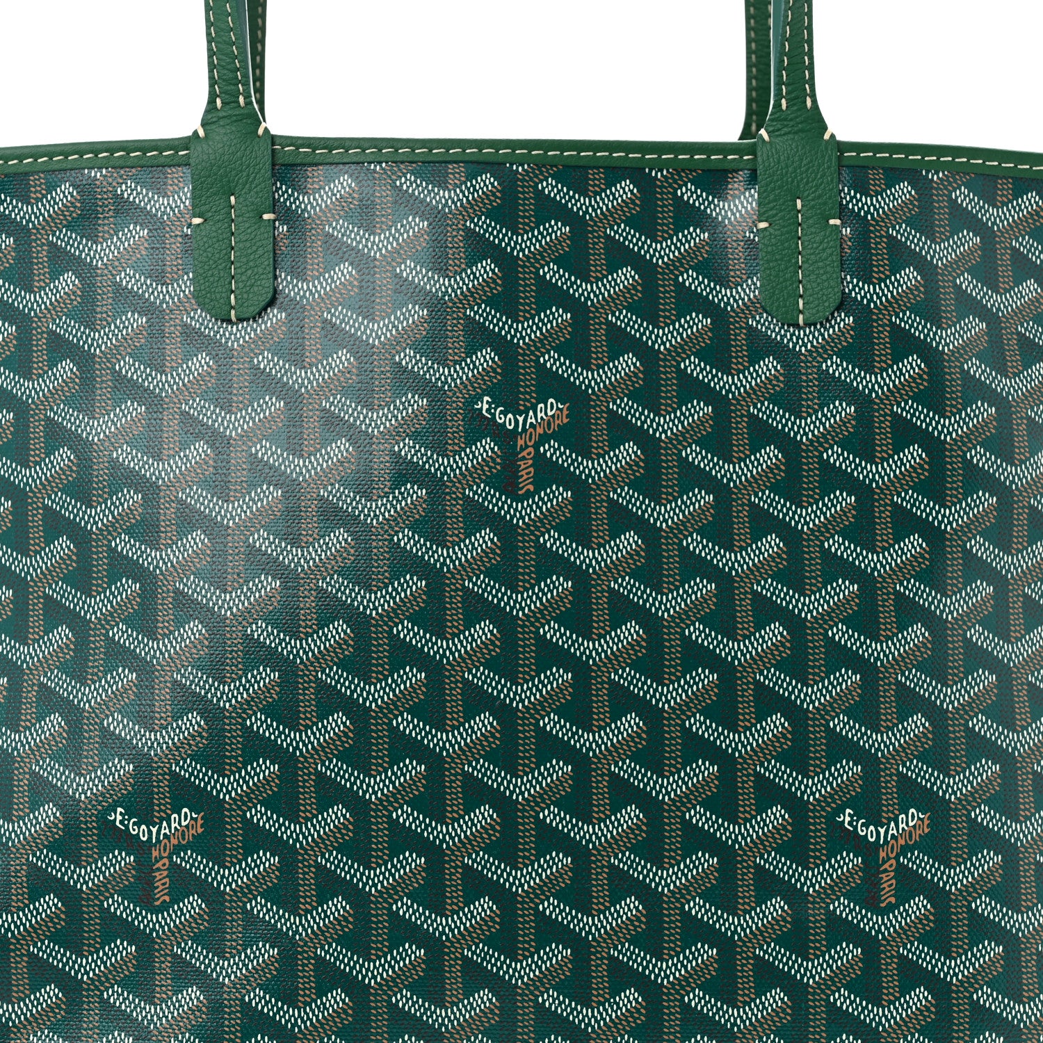 Goyard Goyardine Artois PM Green 8 of 10