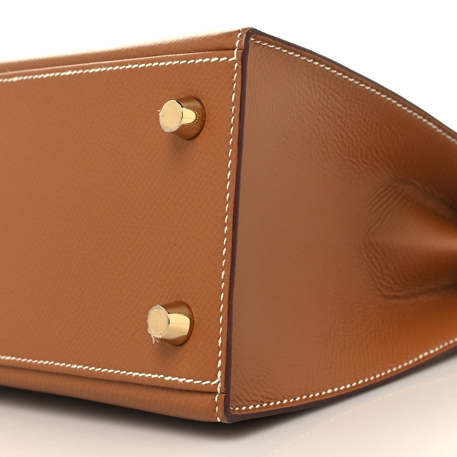 Hermes Epsom Kelly Sellier 25 Gold 11 of 12
