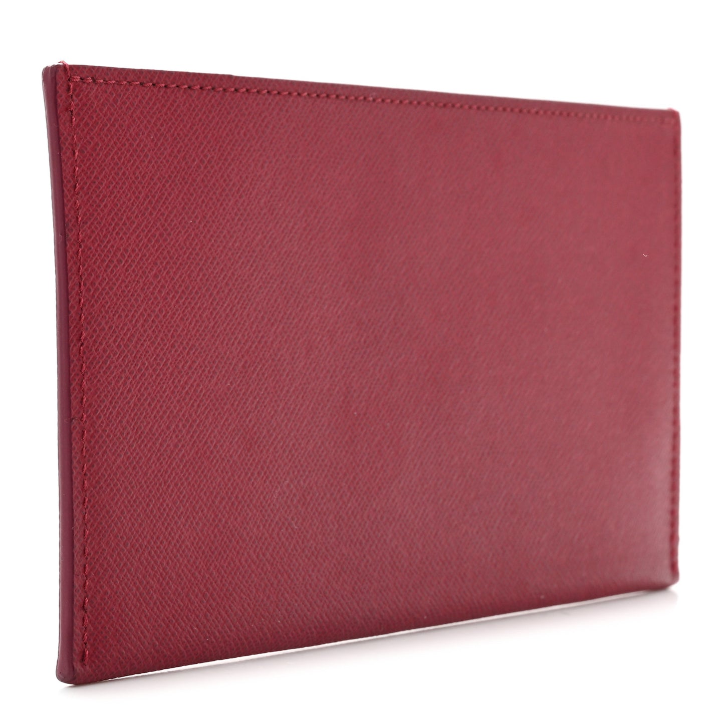 Calfskin Felicie Card Holder Insert Fuchsia