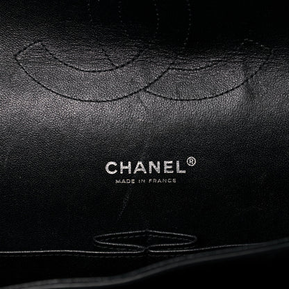 Chanel Patent Quilted Maxi Double Flap Black 6 of 9