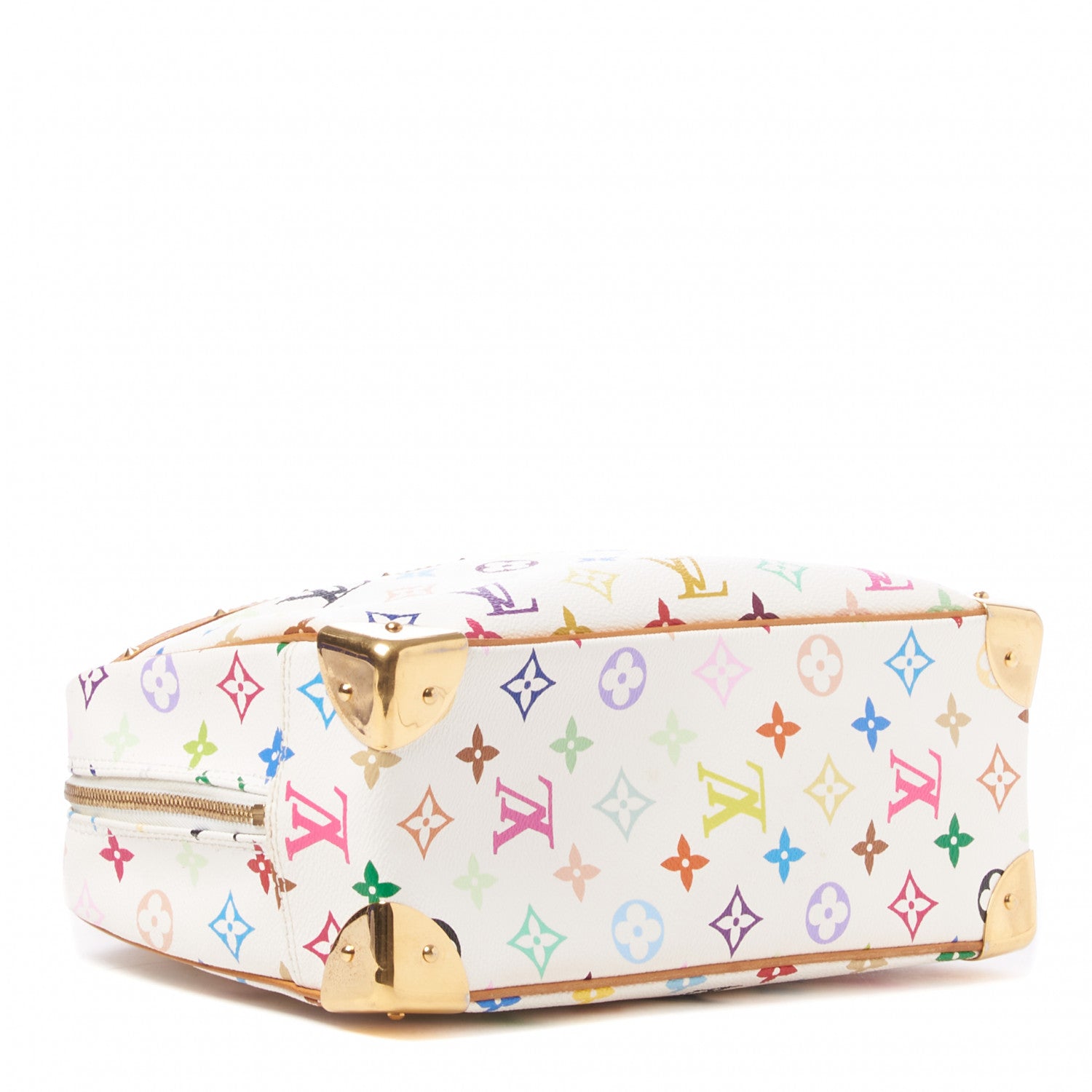 Louis Vuitton Monogram Multicolor Trouville White 3 of 7
