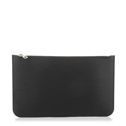 Louis Vuitton Epi Neverfull Pochette MM GM Black 1 of 7