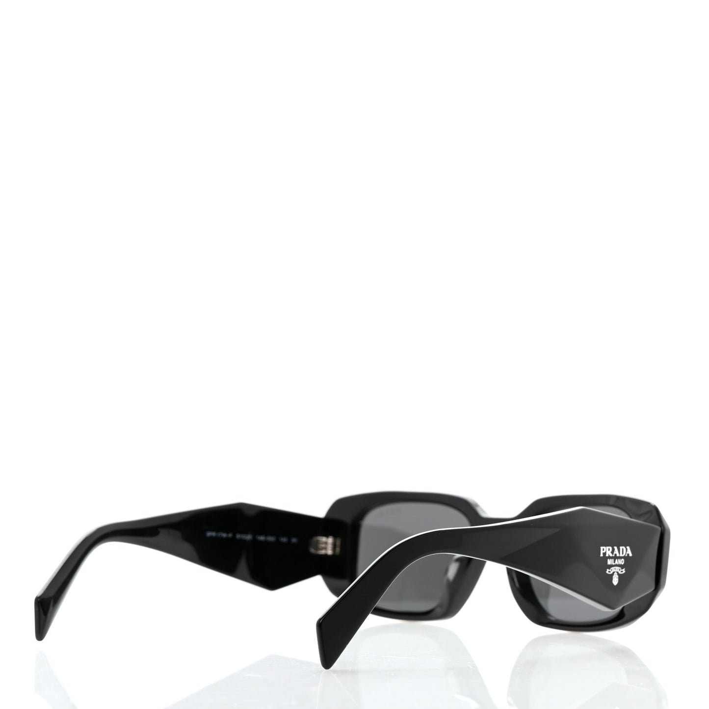 Acetate Symbole Sunglasses SPR 17W Black