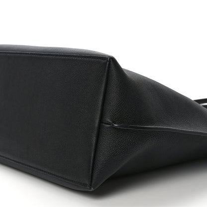 Louis Vuitton Calfskin Lockme Go Tote Black 7 of 9