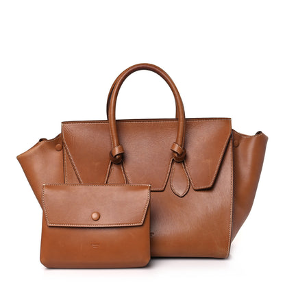 Celine Natural Calfskin Small Tie Knot Tote Tan 1 of 10