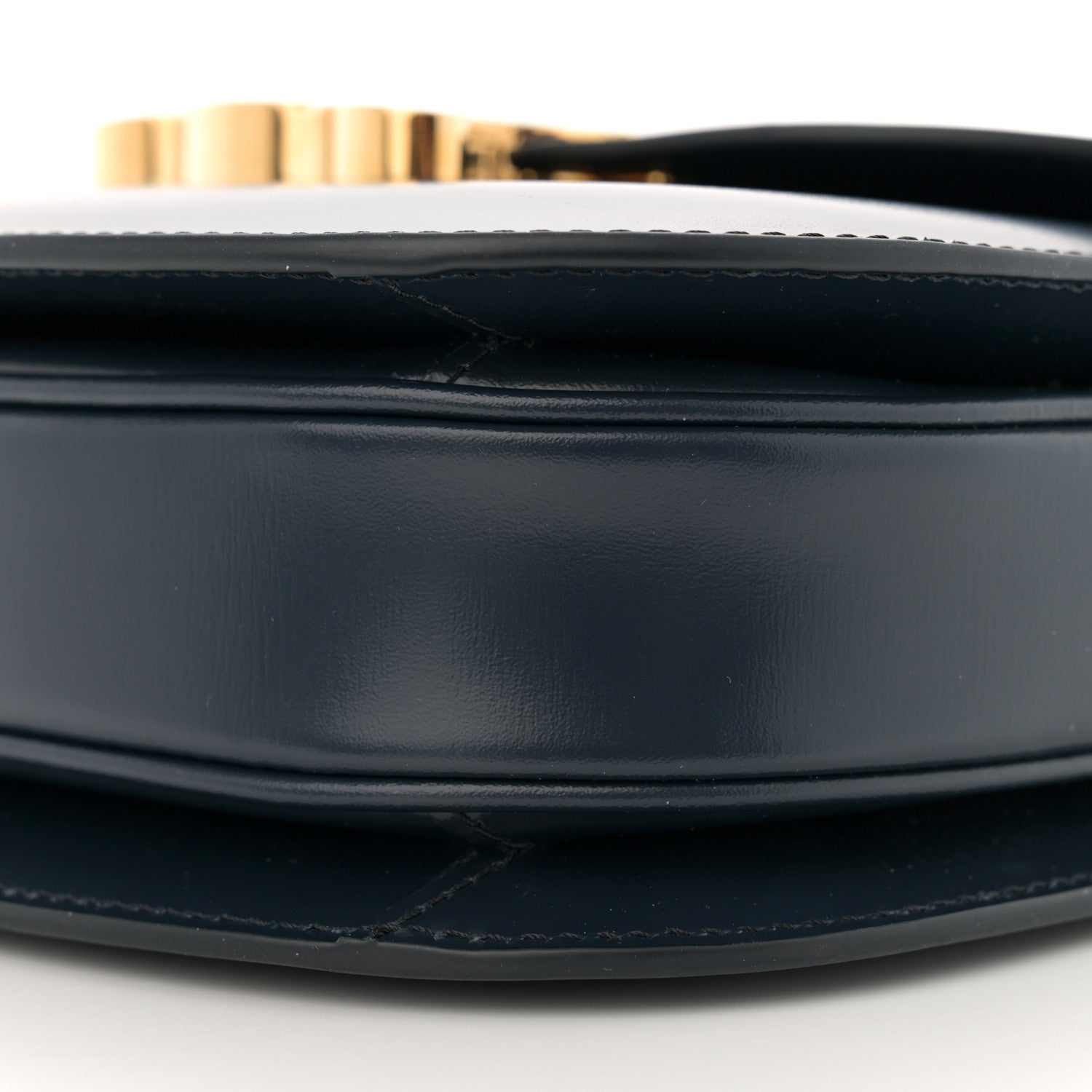 Celine Shiny Calfskin Teen Besace Navy Blue 10 of 12