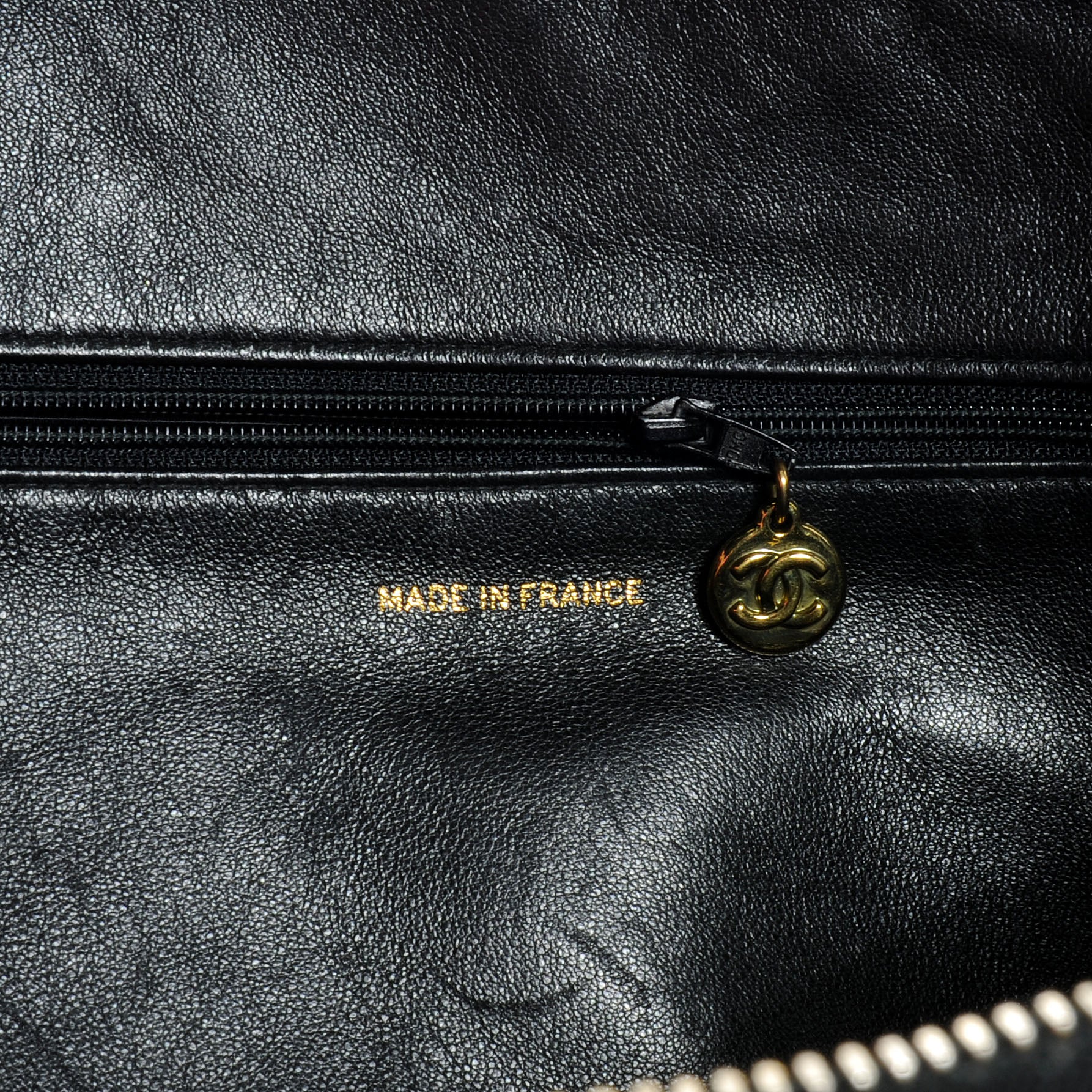 Chanel Caviar CC Shoulder Bag Black 6 of 8