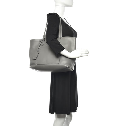 Prada City Calf Shopping Tote Marmo 2 of 11