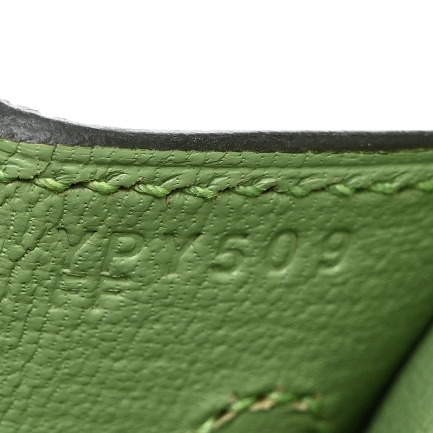 Hermes Epsom Birkin Sellier 25 Vert Criquet 7 of 11