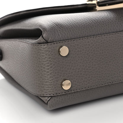 Gucci Dollar Calfskin Interlocking G Top Handle Shoulder Bag Loess 9 of 12