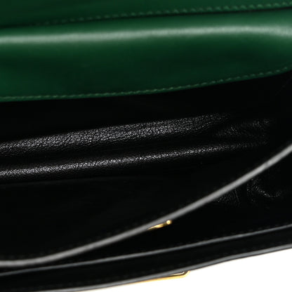 Prada City Calf Saffiano Cahier Bag Biliardo Black 4 of 8