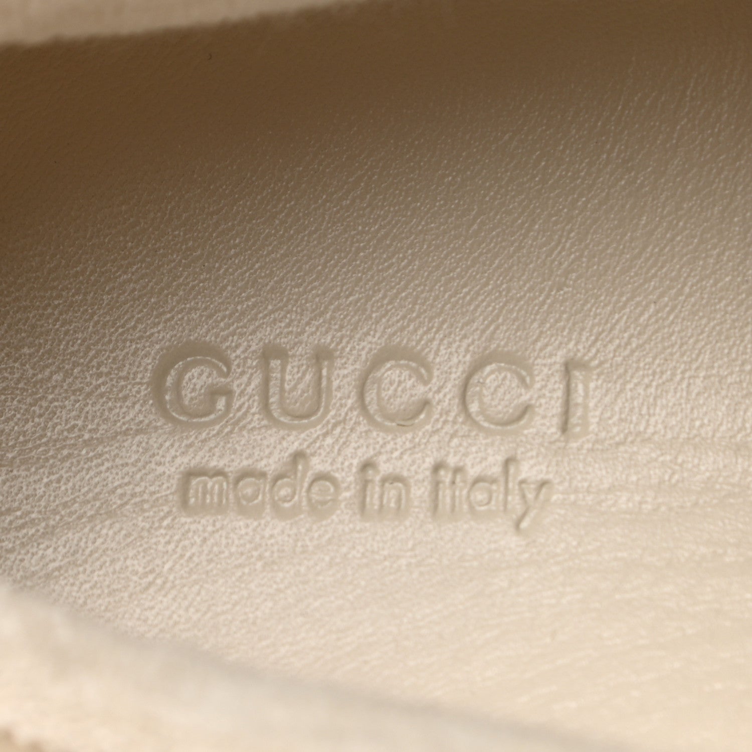 Gucci Nylon Nubuck Web Womens Screener Sneakers 37.5 Mystic White Dusty Milk 7 of 7