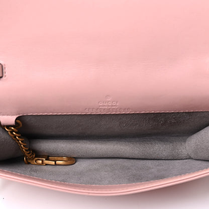 Gucci Calfskin Matelasse GG Marmont Mini Bag Perfect Pink 4 of 4
