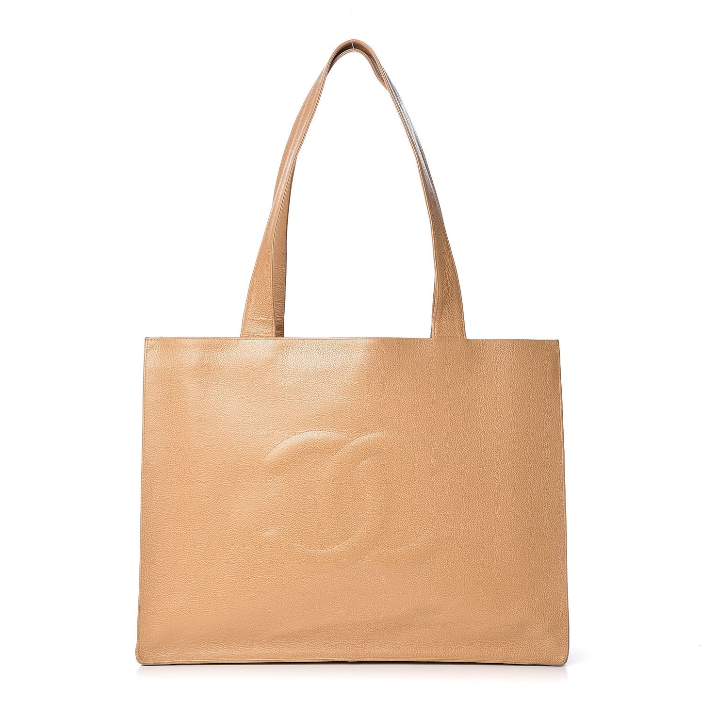 Caviar CC Tote Beige
