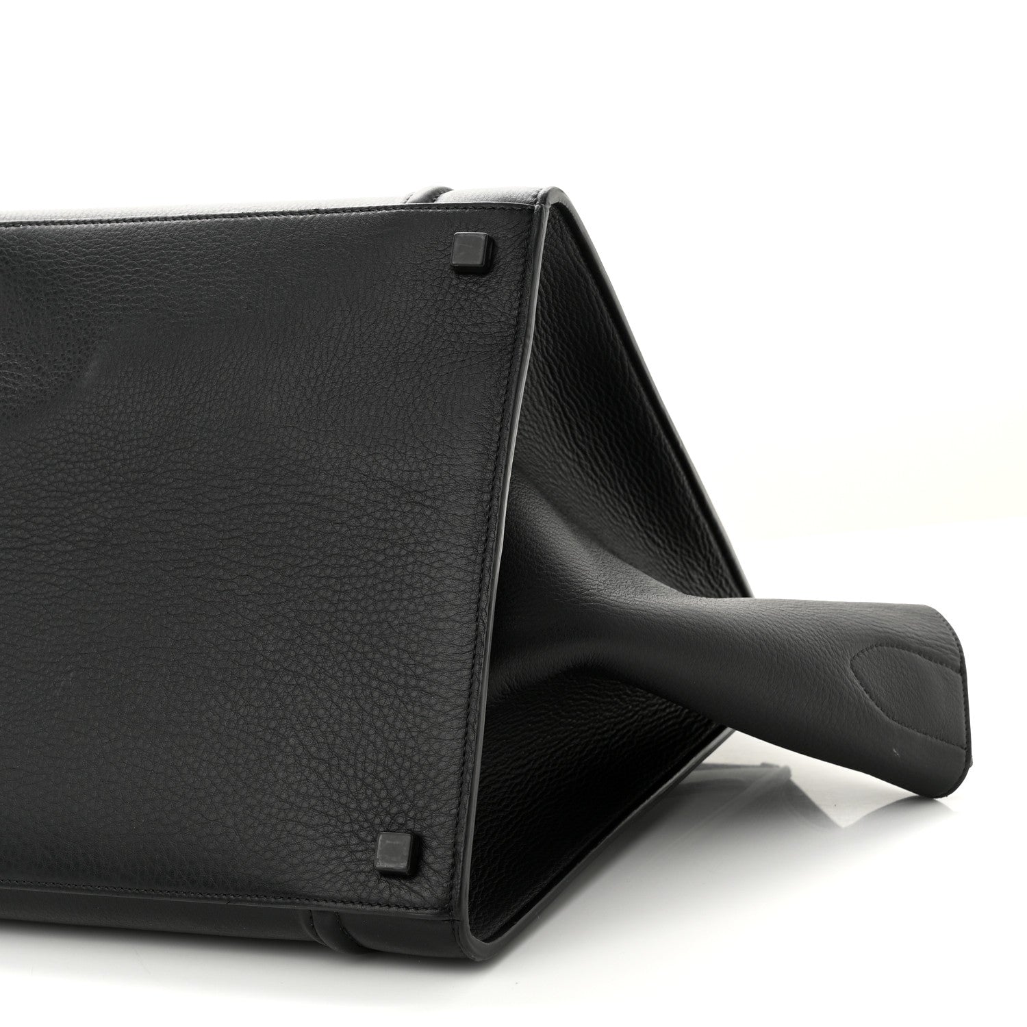Celine Grained Calfskin Medium Phantom Luggage Black 10 of 10