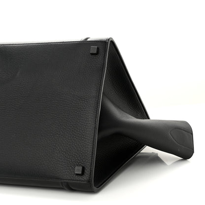 Celine Grained Calfskin Medium Phantom Luggage Black 10 of 10