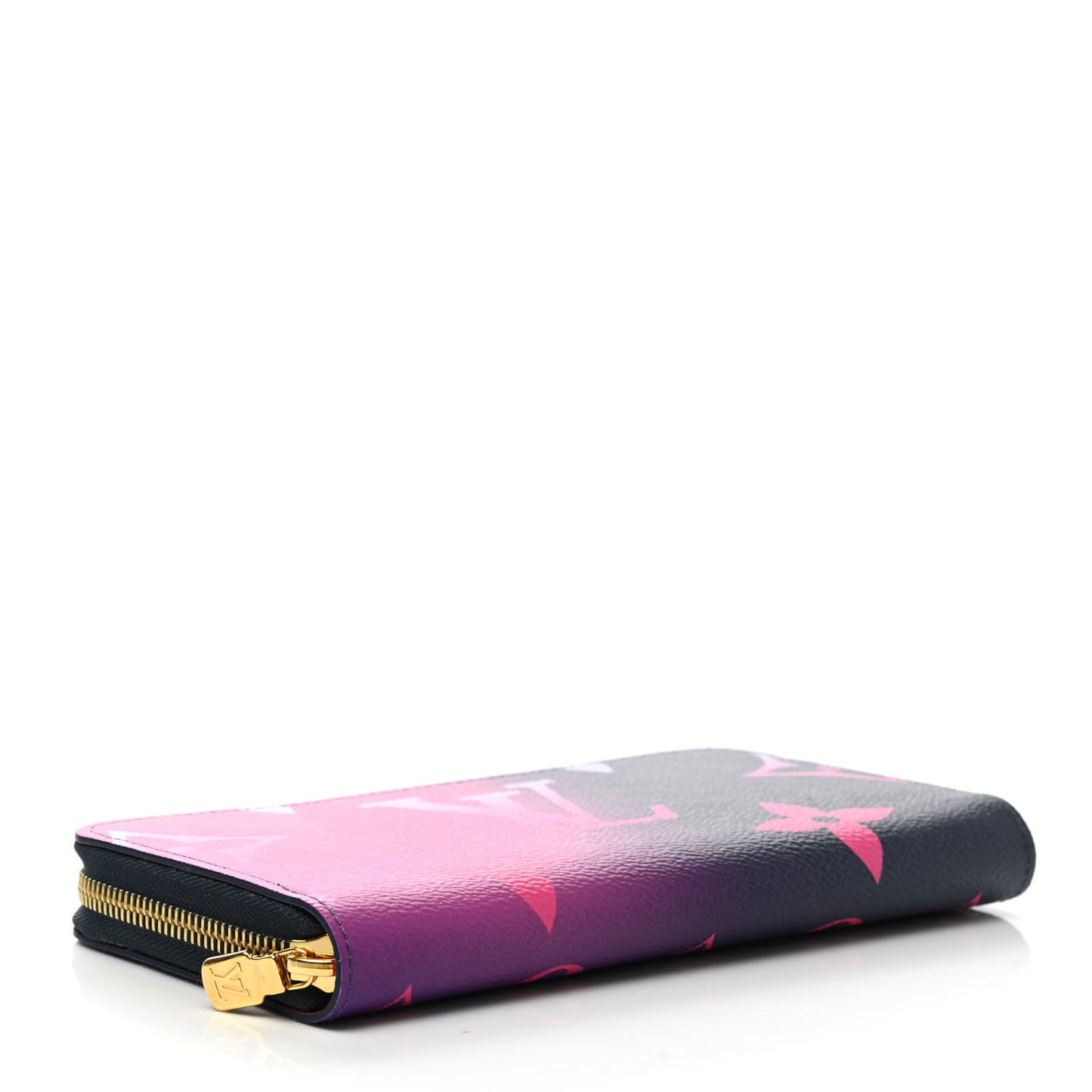 Monogram Giant Spring In The City Zippy Wallet Midnight Fuchsia