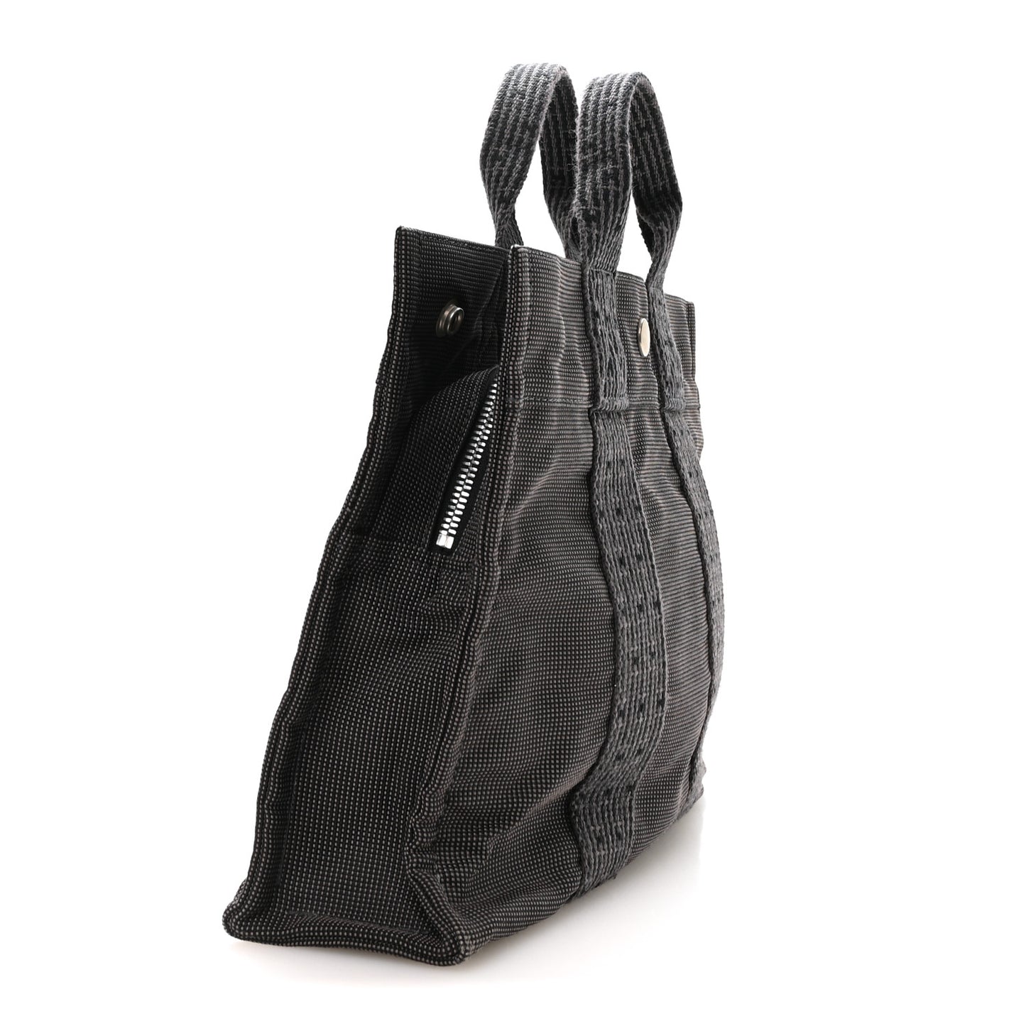 Canvas Herline PM Tote Grey
