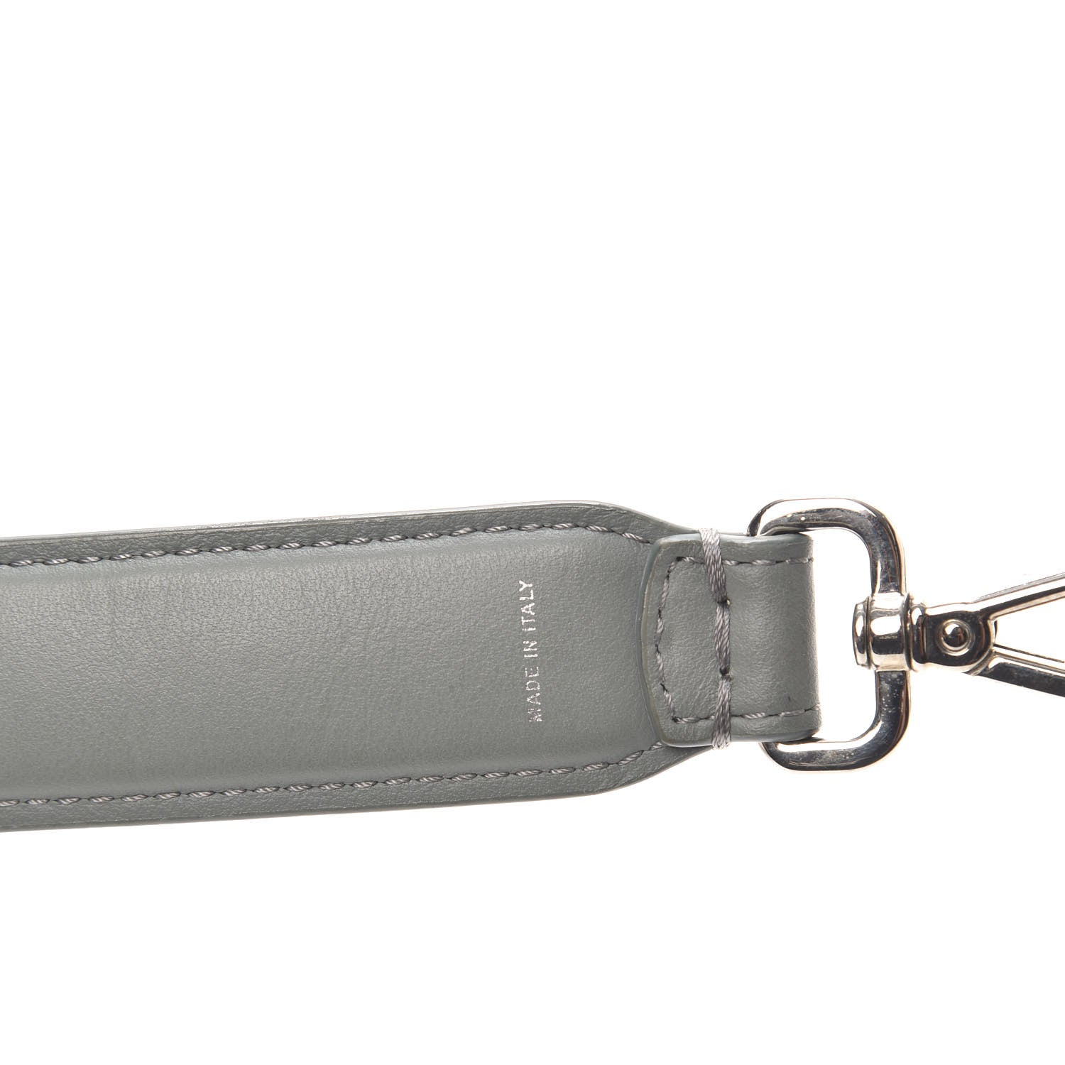 Fendi Calfskin Studded Mini Strap You Grey 3 of 3