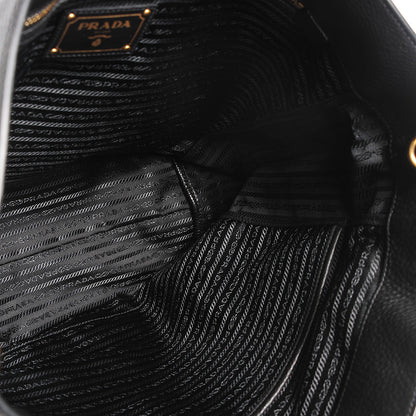 Prada Vitello Daino Shopping Tote Nero Black 5 of 11