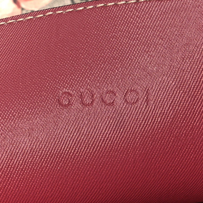 Gucci GG Supreme Monogram Blooms Medium Reversible Tote Beige Multicolor Dry Rose 6 of 12