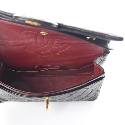 Chanel Lambskin Quilted Small Double Flap Black 5 of 10