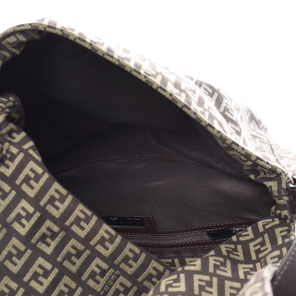Fendi Zucchino Mama Baguette Dark Brown 7 of 10