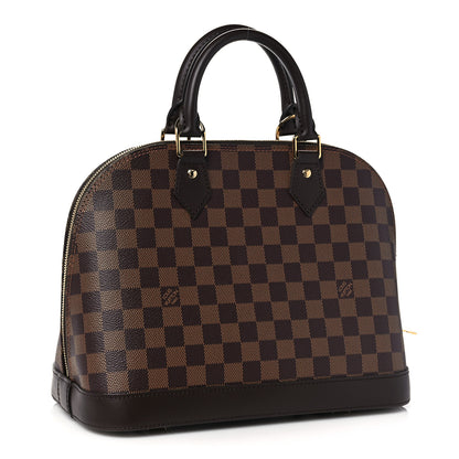 Louis Vuitton Damier Ebene Alma PM 3 of 12
