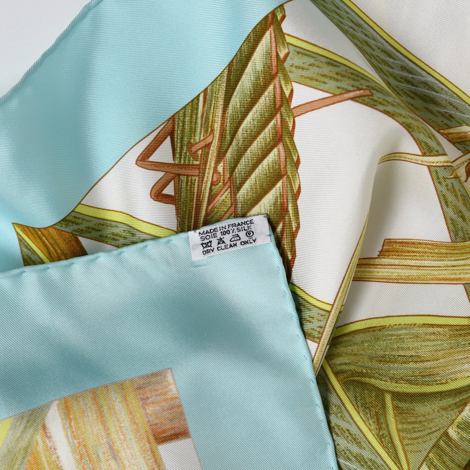 Hermes Silk Jardin Creole Scarf 90 5 of 5