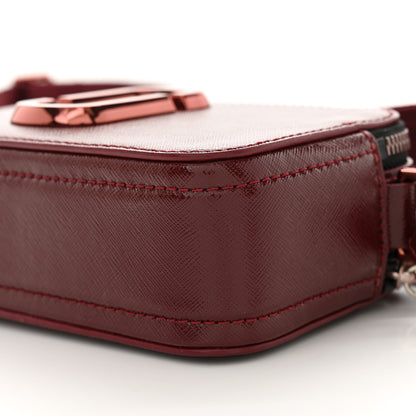 Marc Jacobs Saffiano Snapshot Camera Bag Burgundy 11 of 13