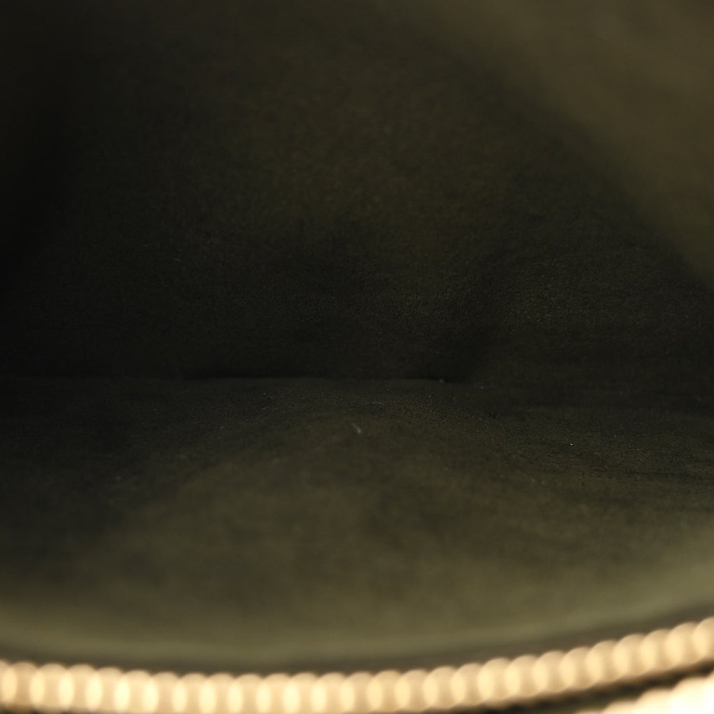 Lambskin Embossed Monogram Coussin BB White