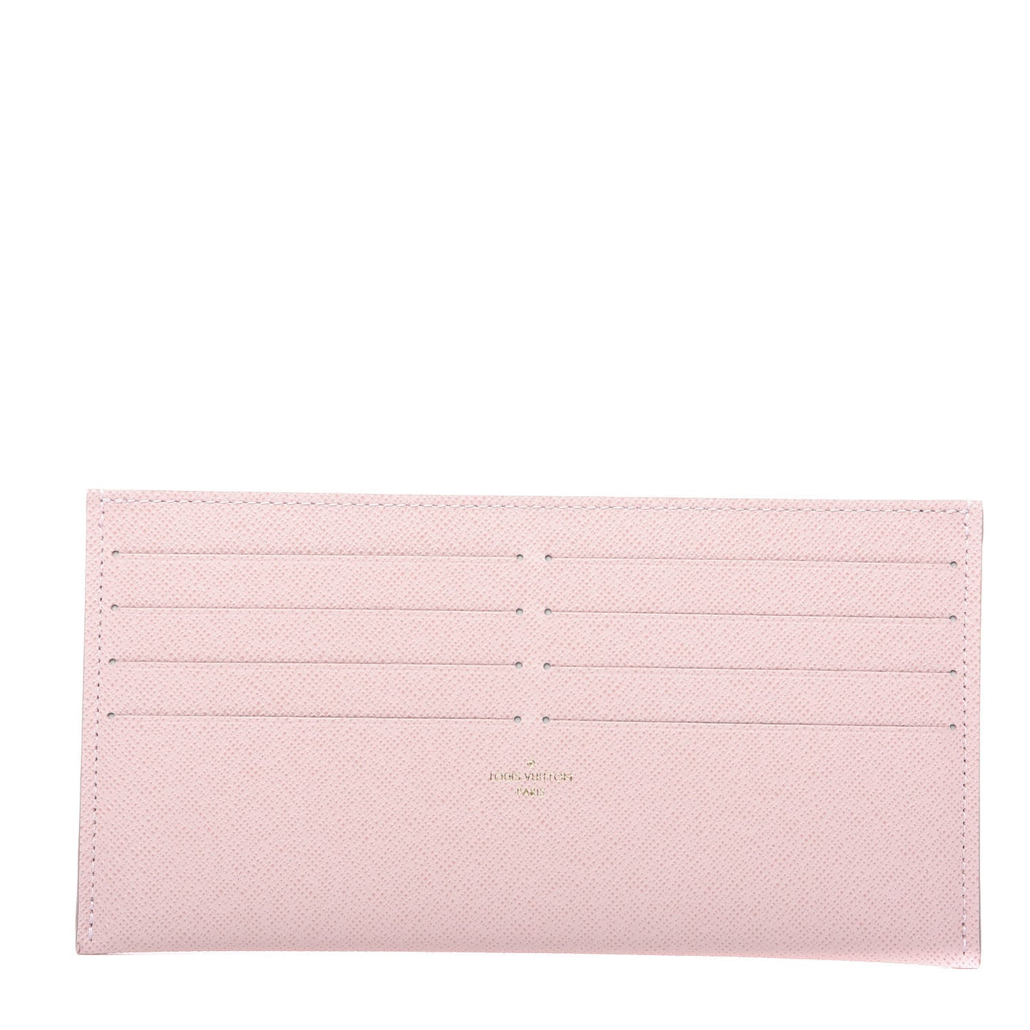 Calfskin Felicie Card Holder Insert Rose Ballerine