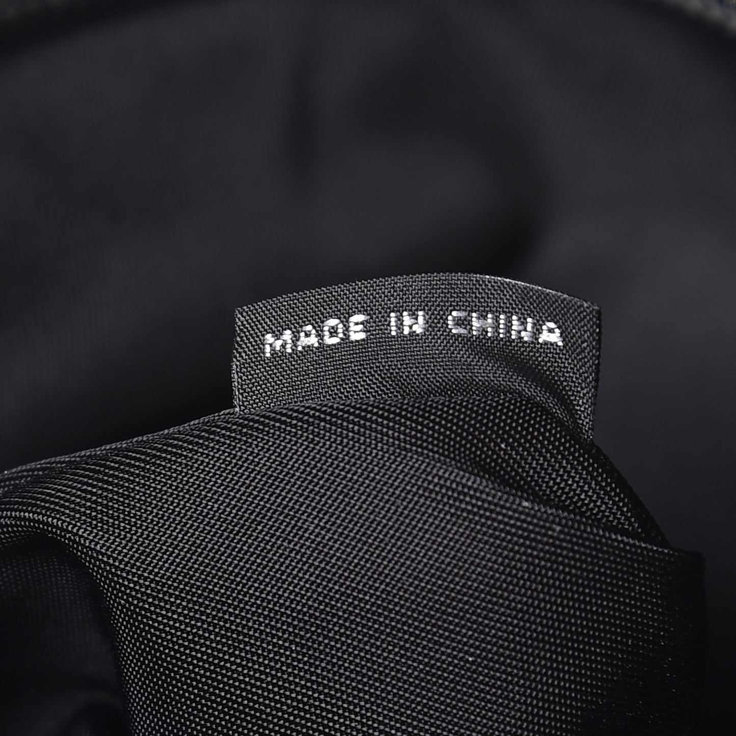 Tessuto Nylon Hobo Black