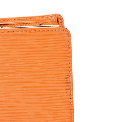 Louis Vuitton Epi French Purse Wallet Mandarin 8 of 14