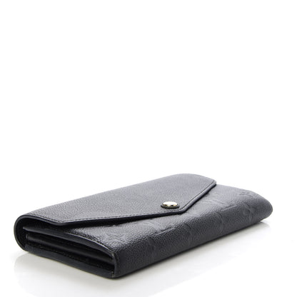 Louis Vuitton Empreinte Sarah Wallet NM Black 4 of 6