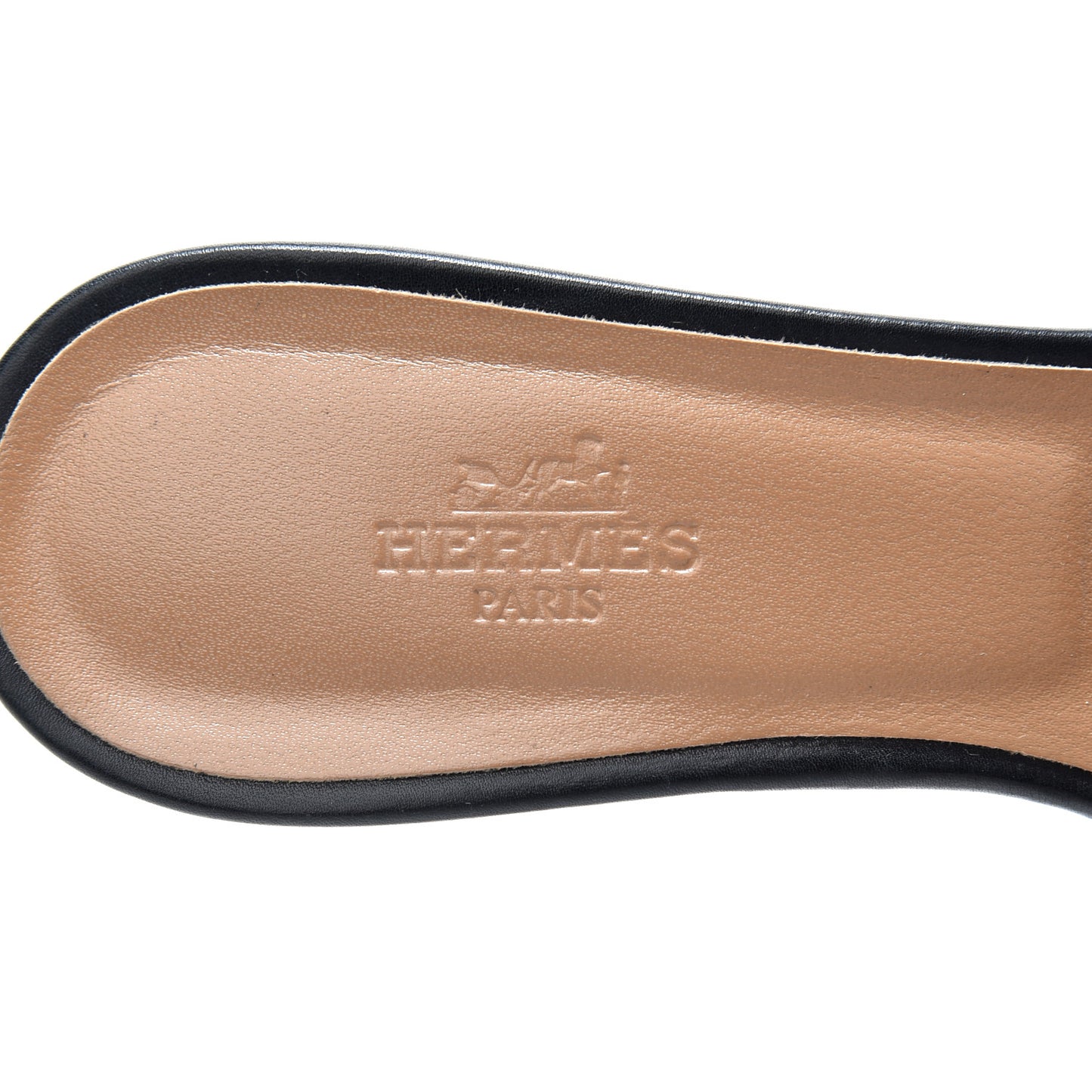 Calfskin Oasis Sandals 36 Black