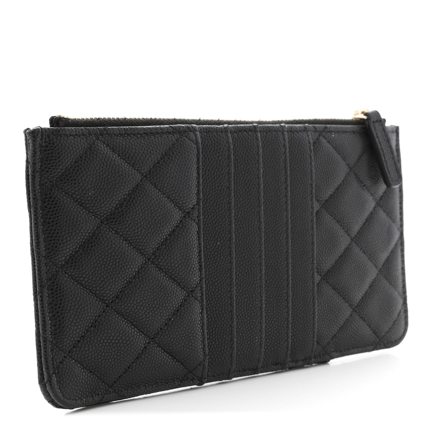 Chanel Caviar Quilted Classic iPhone Pouch Black 3 of 8