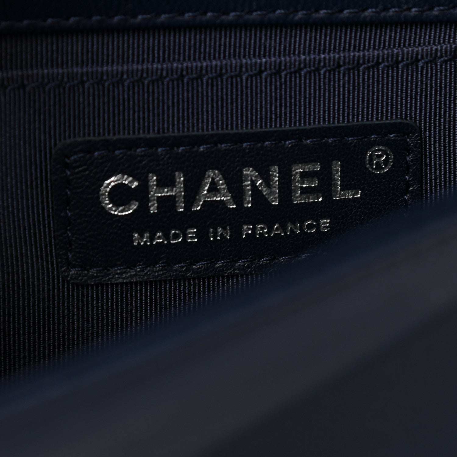 Chanel Lambskin Quilted Small Boy Flap Navy 6 of 11