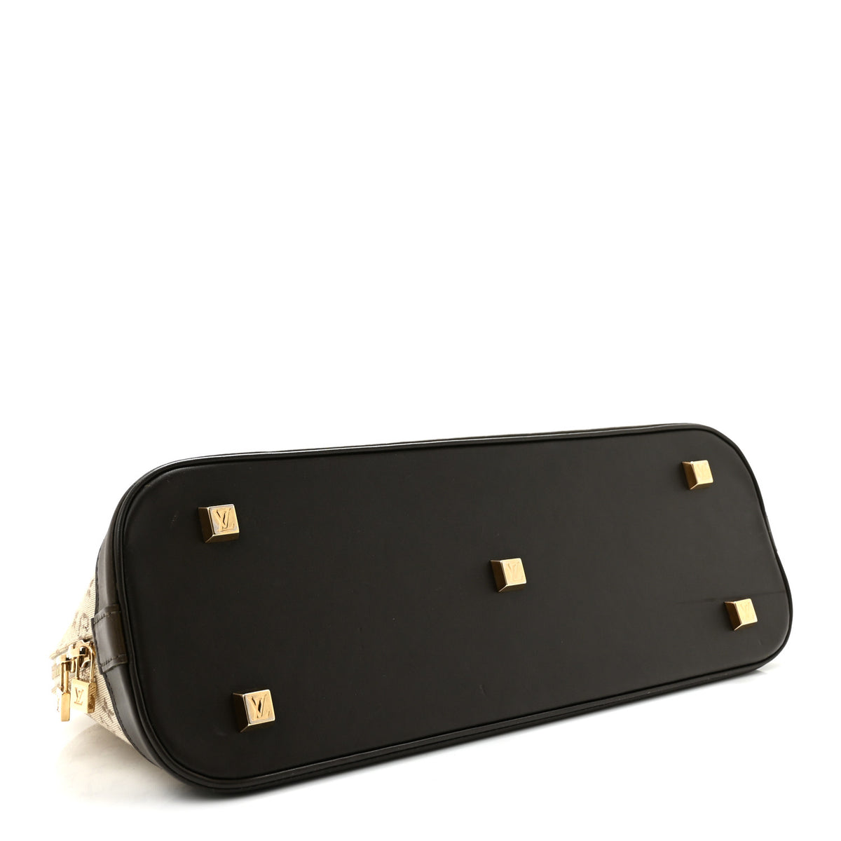 Louis Vuitton Mini Monogram Alma Long Blue 4 of 13